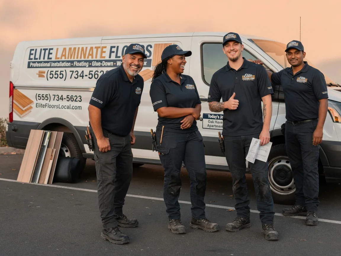 Laminate flooring installation company in Derby, IA